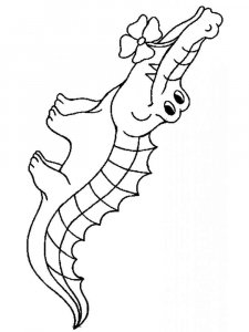 Animals for girls coloring page 7 - Free printable