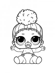Baby LOL Surprise coloring page 18 - Free printable