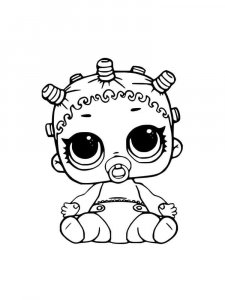 Baby LOL Surprise coloring page 24 - Free printable
