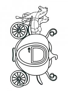 Carriage coloring page 13 - Free printable