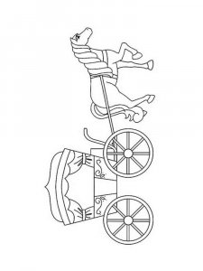 Carriage coloring page 16 - Free printable