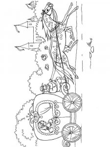 Carriage coloring page 19 - Free printable