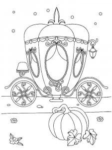 Carriage coloring page 21 - Free printable