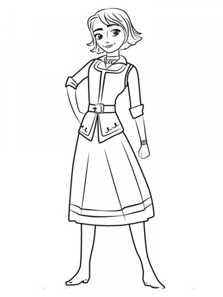 Elena of Avalor coloring pages