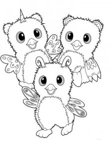 Hatchimals coloring page 2 - Free printable