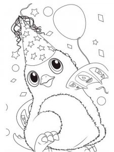 Hatchimals coloring page 3 - Free printable