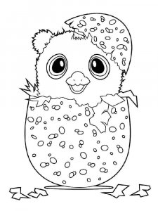 Hatchimals coloring page 8 - Free printable