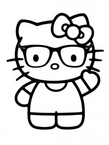 Hello Kitty coloring page 18 - Free printable