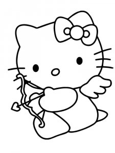 Hello Kitty coloring page 19 - Free printable