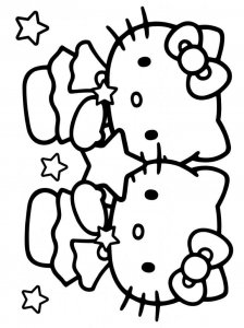 Hello Kitty coloring page 29 - Free printable