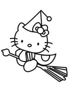 Hello Kitty coloring page 3 - Free printable