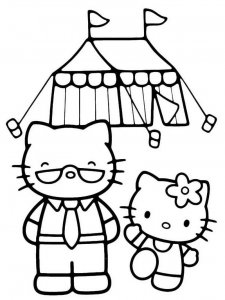 Hello Kitty coloring page 31 - Free printable