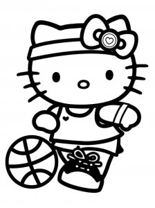 Hello Kitty coloring page 32 - Free printable