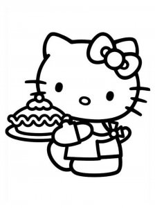 Hello Kitty coloring page 34 - Free printable
