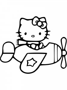 Hello Kitty coloring page 38 - Free printable