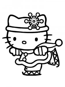 Hello Kitty coloring page 39 - Free printable