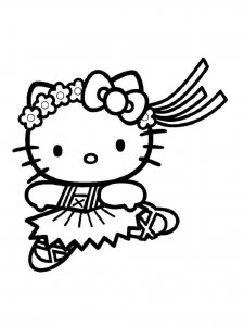 Hello Kitty coloring page 40 - Free printable