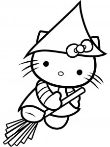 Hello Kitty coloring page 41 - Free printable