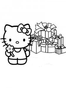 Hello Kitty coloring page 58 - Free printable