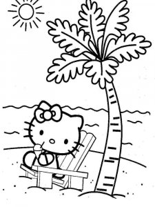 Hello Kitty coloring page 67 - Free printable