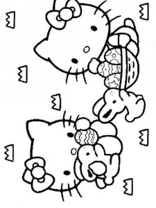 Hello Kitty coloring page 76 - Free printable