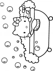 Hello Kitty coloring page 60 - Free printable
