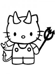 Hello Kitty coloring page 61 - Free printable