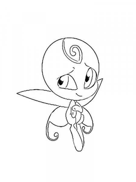 Kwami coloring pages