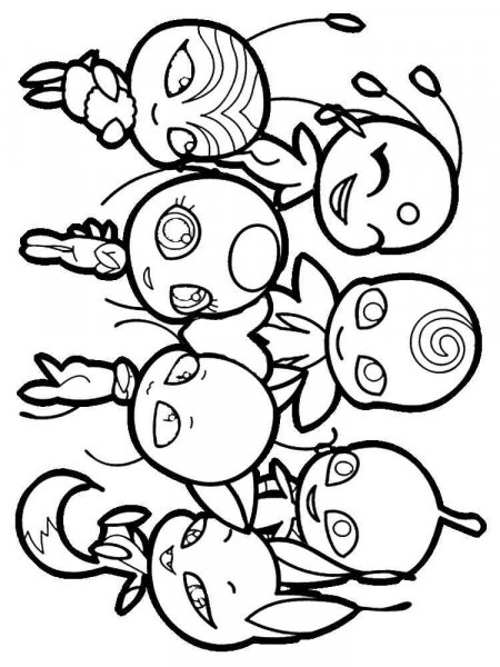 Kwami coloring pages