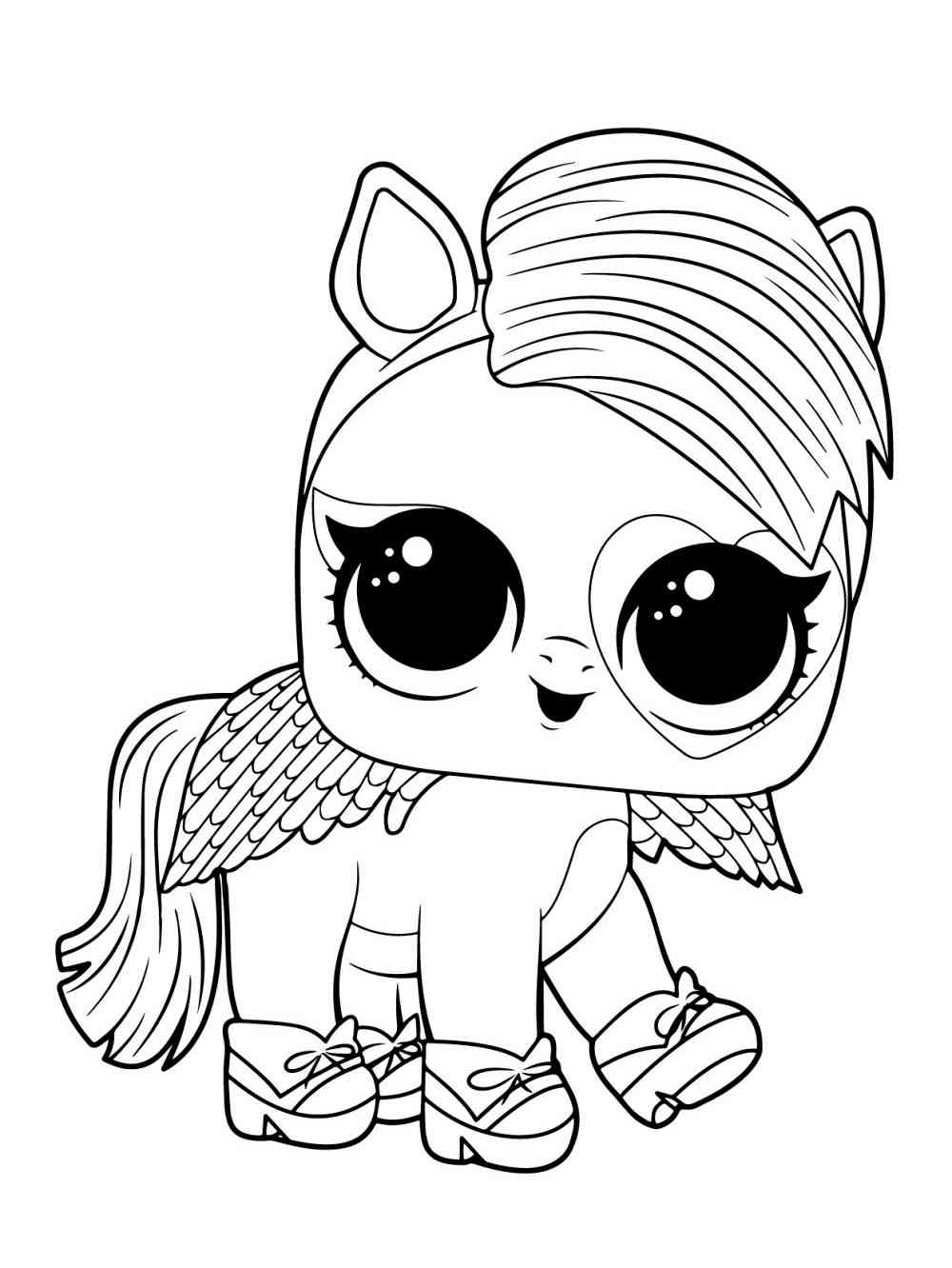 Free LOL Surprise Pets coloring pages. Download and print LOL ...