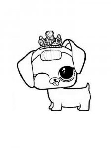 LOL Surprise Pets coloring page 3 - Free printable