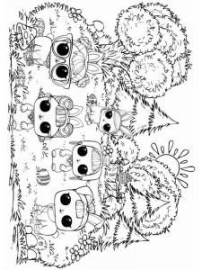 LOL Surprise Pets coloring page 41 - Free printable