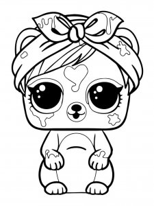 LOL Surprise Pets coloring page 30 - Free printable