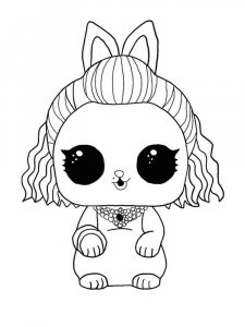 LOL Surprise Pets coloring page 35 - Free printable