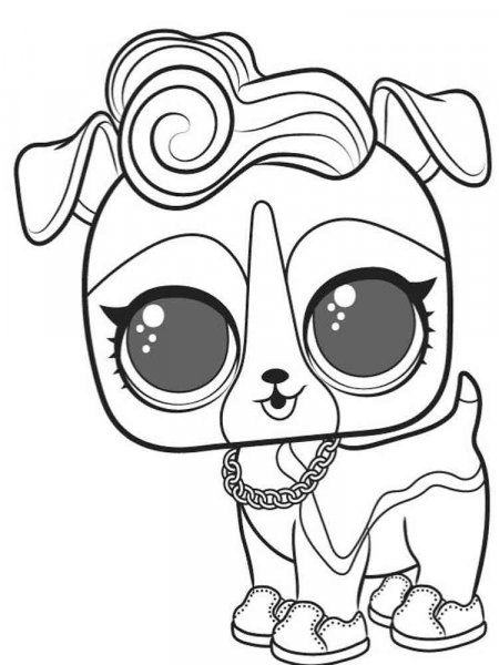 LOL Surprise Pets coloring pages