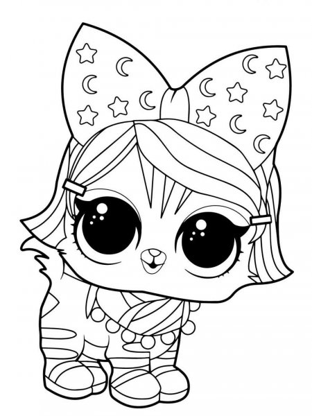 LOL Surprise Pets coloring pages