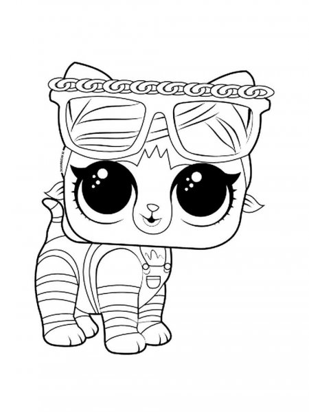 LOL Surprise Pets coloring pages