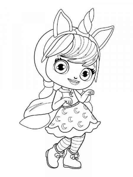 Lol Unicorn coloring pages