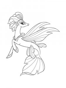 My Little Pony Mermaid coloring page 12 - Free printable