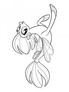 My Little Pony Mermaid coloring page 3 - Free printable