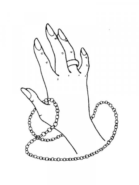 Nail coloring pages