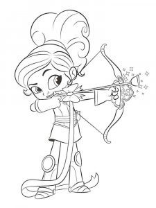 Nella the Princess Knight coloring page 18 - Free printable