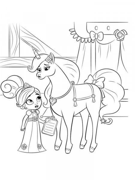 Nella the Princess Knight coloring pages