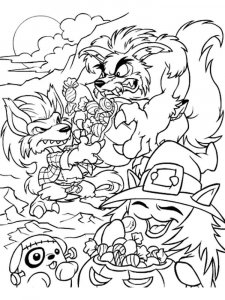 Neopets coloring page 23 - Free printable