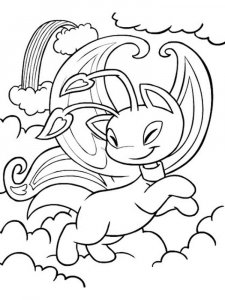 Neopets coloring page 26 - Free printable
