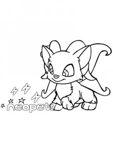 Neopets coloring page 4 - Free printable