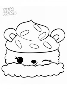 Num Noms coloring page 6 - Free printable