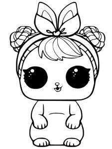 Pets LOL coloring page 11 - Free printable