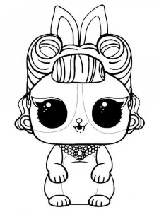 Pets LOL coloring page 21 - Free printable