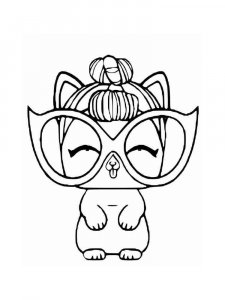 Pets LOL coloring page 29 - Free printable